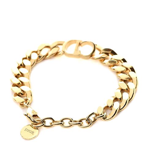 dior bracelet gold cd